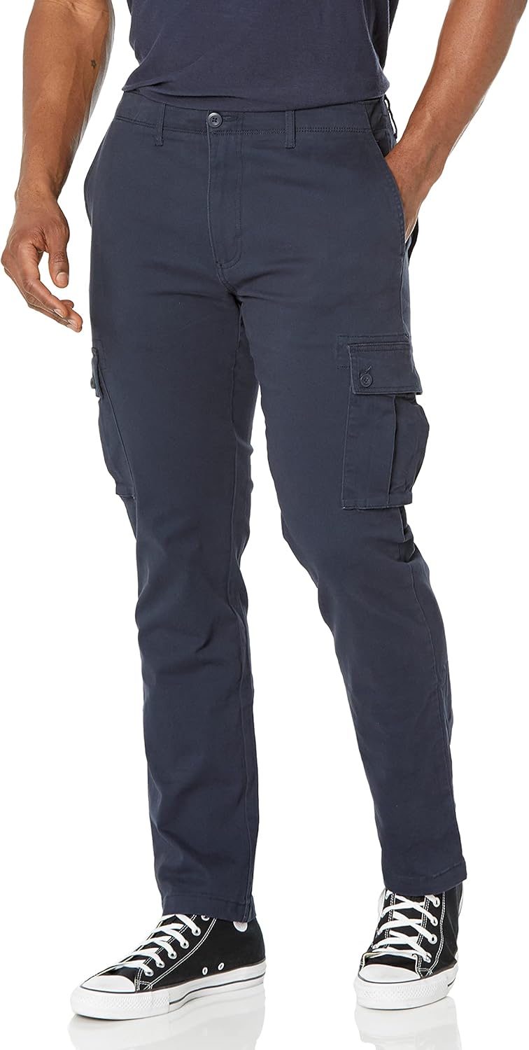 Amazon Essentials Mens Slim-Fit Stretch Cargo Pant (Available in Big & Tall)
