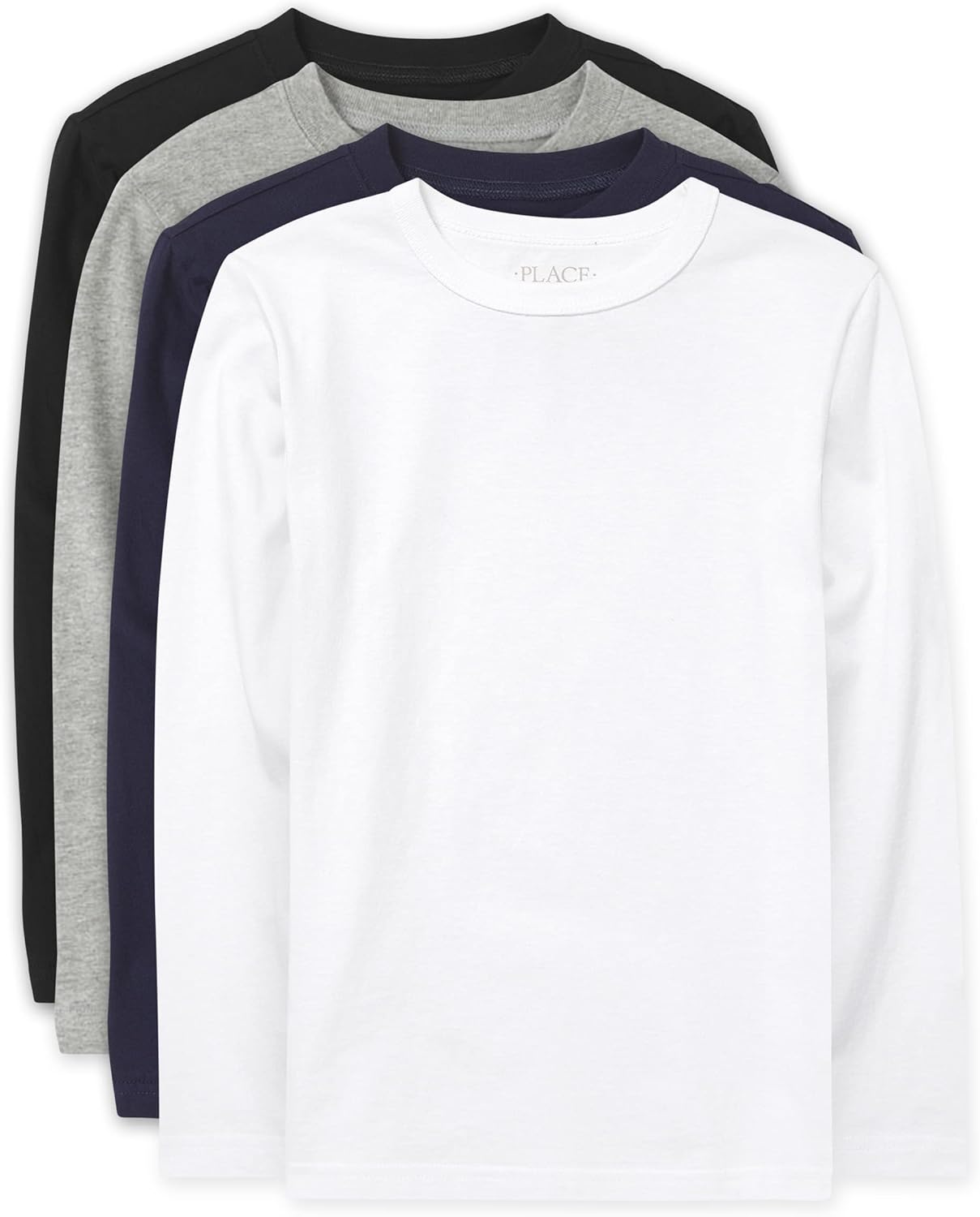 The Children’s Place Boys’ Basic Layering Long Sleeve Tee