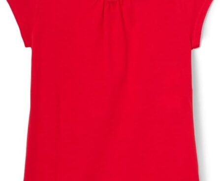 French Toast Girls’ Short Sleeve Crewneck T-Shirt Tee