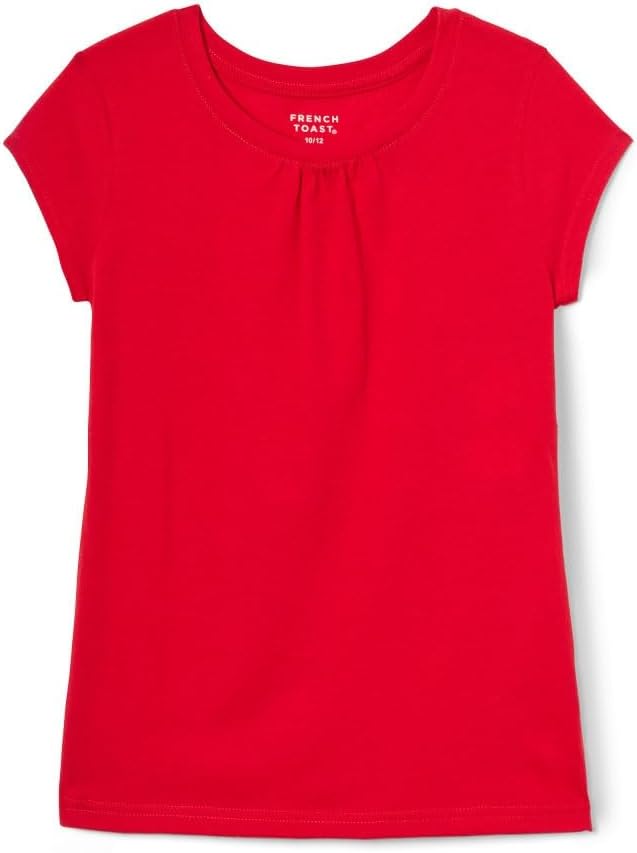 French Toast Girls’ Short Sleeve Crewneck T-Shirt Tee
