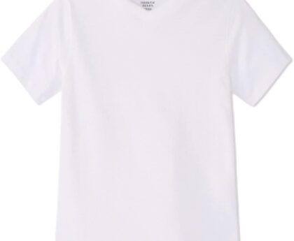 French Toast Men’s Short Sleeve V-Neck Tee