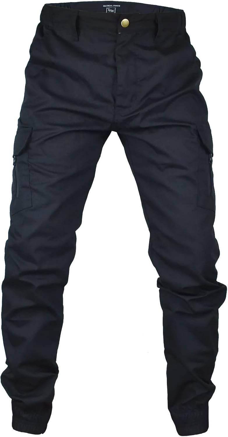 Men’s Tactical Cargo Pants, Camouflage Outdoor Working Clothing with Pockets