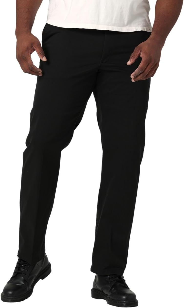 Lee Mens Big & Tall Extreme Motion Flat Front Regular Straight Pant