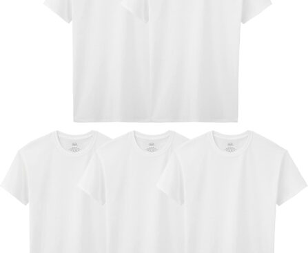 Fruit of the Loom Boys’ Eversoft Cotton Undershirts, T Shirts & Tank Tops