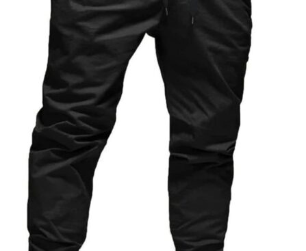 JMIERR Mens Casual Joggers Pants – Cotton Drawstring Chino Cargo Pants Hiking Outdoor Twill Track Jogging Sweatpants Pants