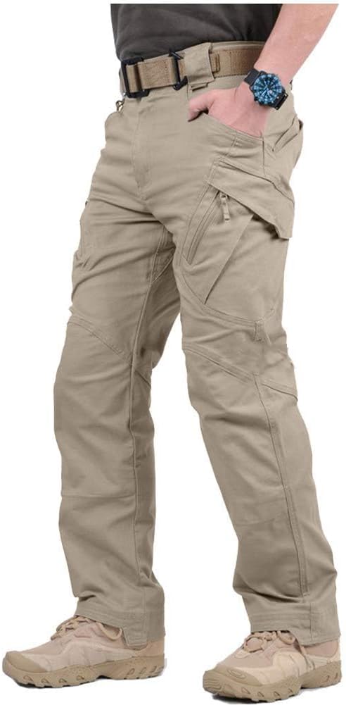 NAVEKULL Men’s Military Cargo Tactical Pants Ripstop Lightweight Cotton Stretch Combat Outdoor Hiking Pants