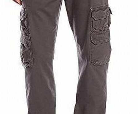 Wrangler Authentics Men’s Premium Relaxed Fit Straight Leg Cargo Pant