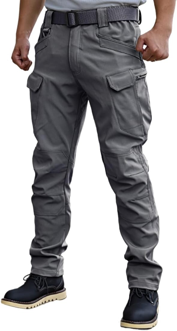 Men’s Tactical Pants Work Pants Water Resistant Hiking Pants Military Combat Cargo Pants