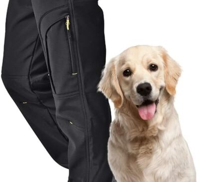 Toomett Men’s hiking Snow Pants Skiing Winter Insulated Fleece lined Outdoor Water Repellent camping,walking,fishing