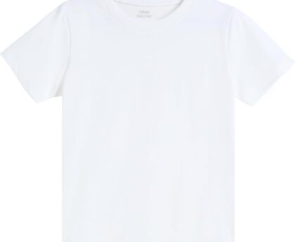 Lampu Boys Shirts Short Sleeve Shirt for Girls Soft Cotton Tees Kids Tshirts Clothes Summer Tops T-Shirt