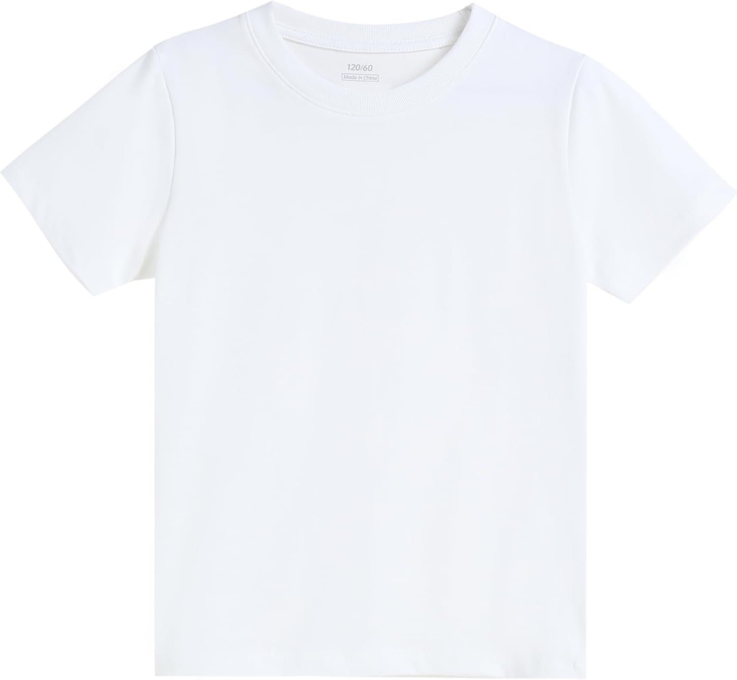 Lampu Boys Shirts Short Sleeve Shirt for Girls Soft Cotton Tees Kids Tshirts Clothes Summer Tops T-Shirt