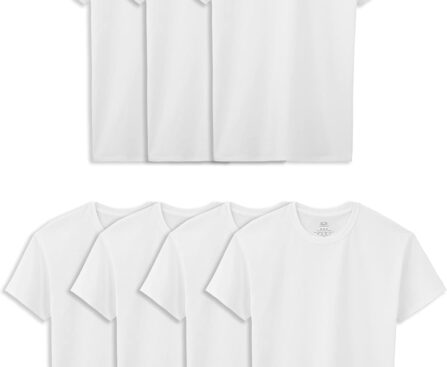 Fruit of the Loom Boys’ Eversoft Cotton Undershirts, T Shirts & Tank Tops