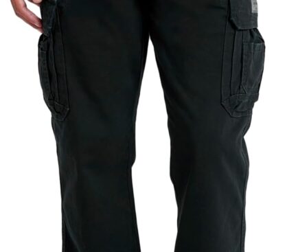 UNIONBAY Men’s Survivor Iv Relaxed Fit Cargo Pant-Reg and Big and Tall Sizes