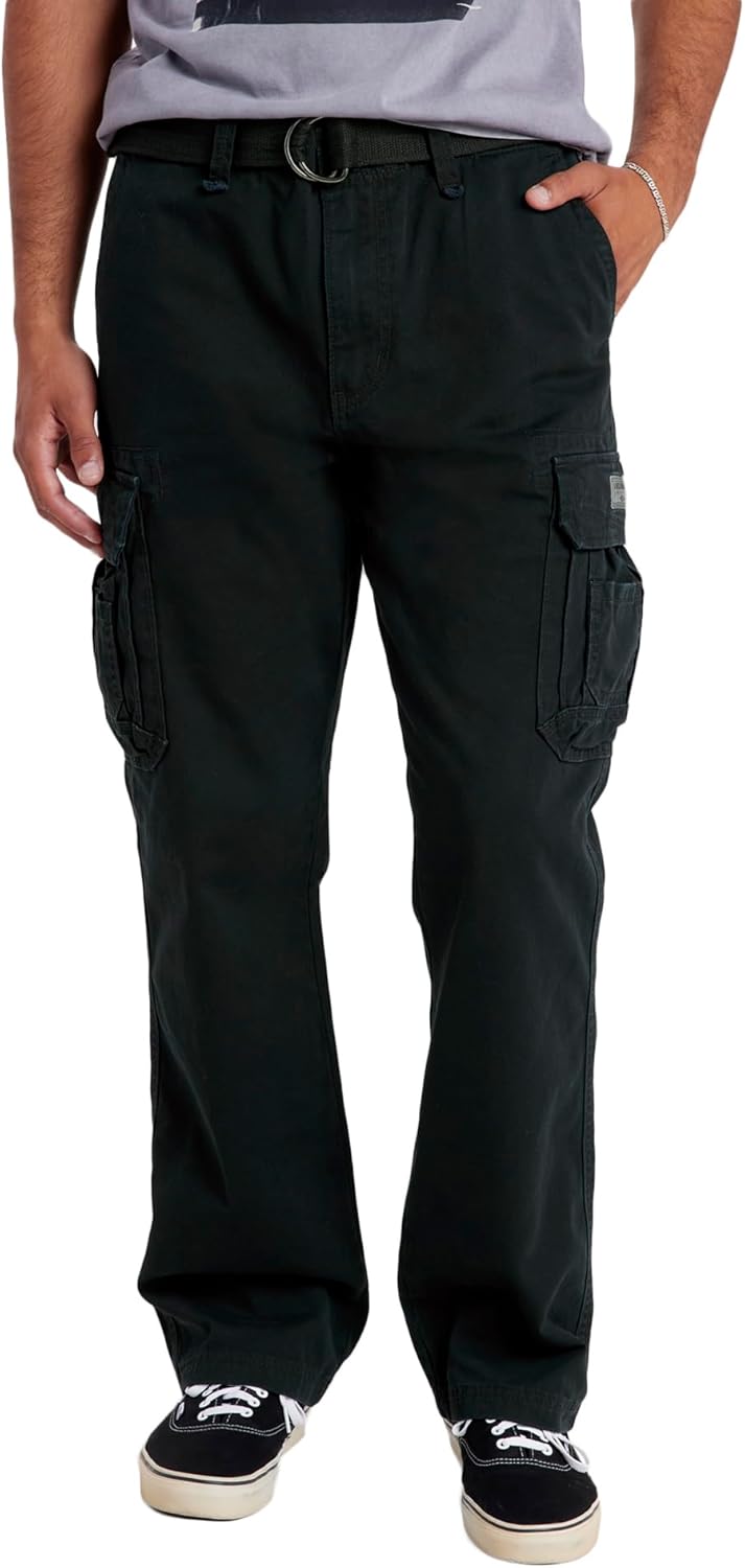 UNIONBAY Men’s Survivor Iv Relaxed Fit Cargo Pant-Reg and Big and Tall Sizes