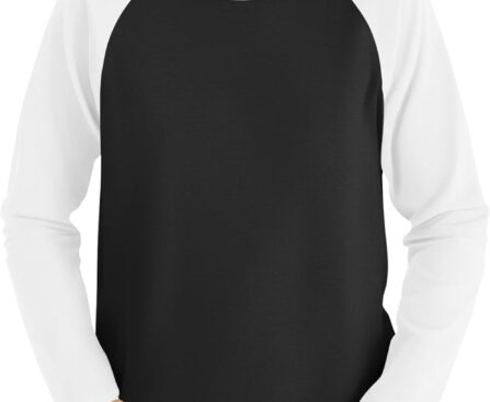 Haloumoning Boys Long Sleeve Raglan T Shirts Kids Color Block Crewneck Casual Tops Tees 4-14 Years