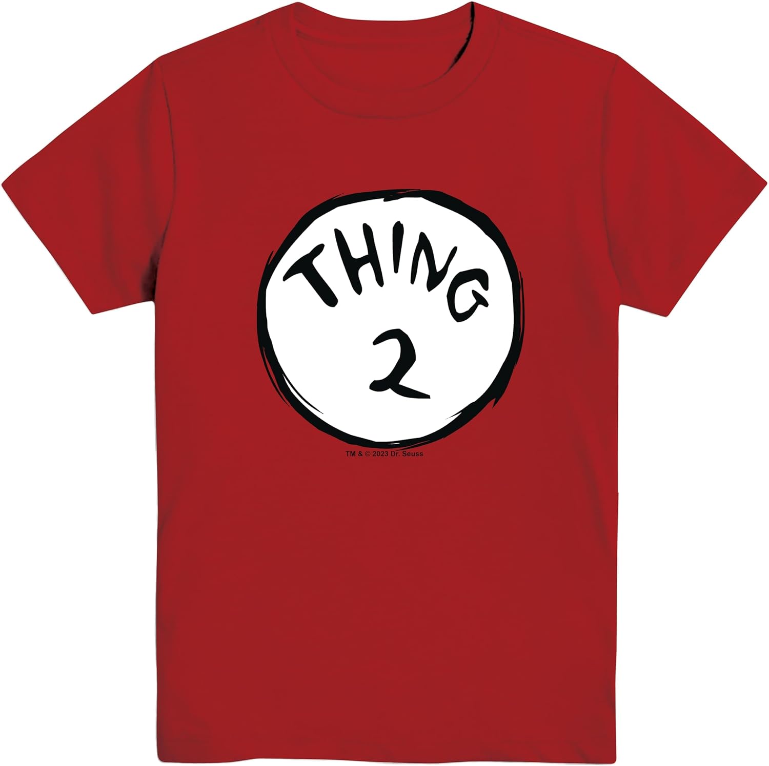 Dr. Seuss Thing One Two Cat in The Hat Boys Youth T-Shirt