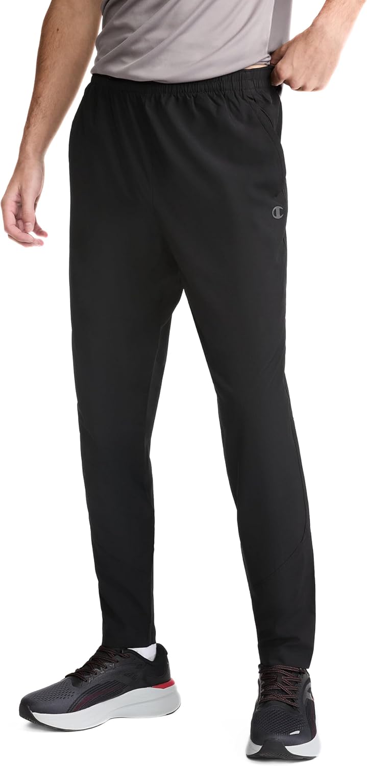 Champion Men’s MVP Lightweight Woven Pants for Men, Best Comfortable Pants for Men, 30.5″
