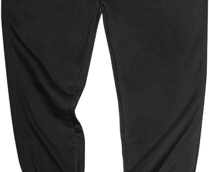 Gihuo Men’s Sherpa Lined Athletic Sweatpants Winter Warm Track Pants