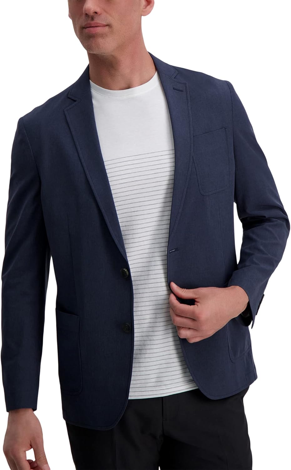 Haggar Mens Men’s Smart Wash™ Performance Blazer & Jackets