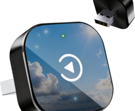 2026 New Wireless CarPlay Adapter for Apple iPhone ＆Android Small Size, Plug and Play, Fast and Stable Connection Carplay Adapter for CarPlay＆Android