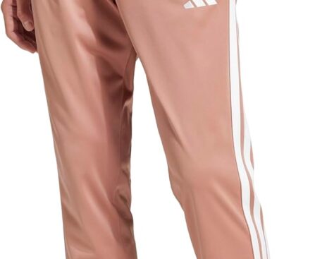 adidas Men’s 3-Stripes Tricot Tapered Track Pants