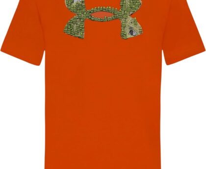 Under Armour Boys Short Sleeve Shirt, Crewneck, Lightweight and Breathable, Outdoor