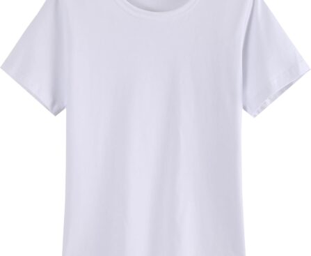 Cotton Kids T-Shirts Short Sleeve Summer Crew Neck Basic Tops for Boy & Girl&Toddlers