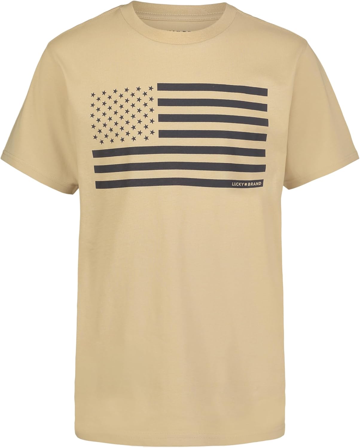 Lucky Brand Boys’ Big Legacy Short Sleeve Crew Neck T-Shirt