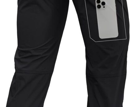 Men’s Lightweight Hiking Cargo Pants Waterproof Quick Dry Travel Fishing Climbing Work Outdoor Pants