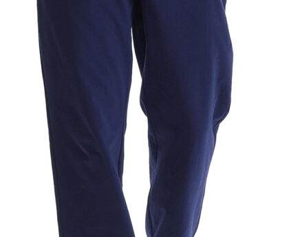 Hanes Men’s Essentials Jersey Sweatpants, Cotton Lounge Pants with Pockets for Men, 32” Inseam