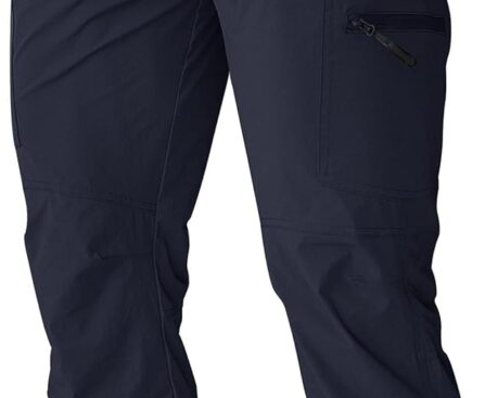 Men’s Cargo Work Hiking Pants Lightweight Water Resistant Quick Dry Fishing Travel Camping Outdoor Breathable Multi Pockets