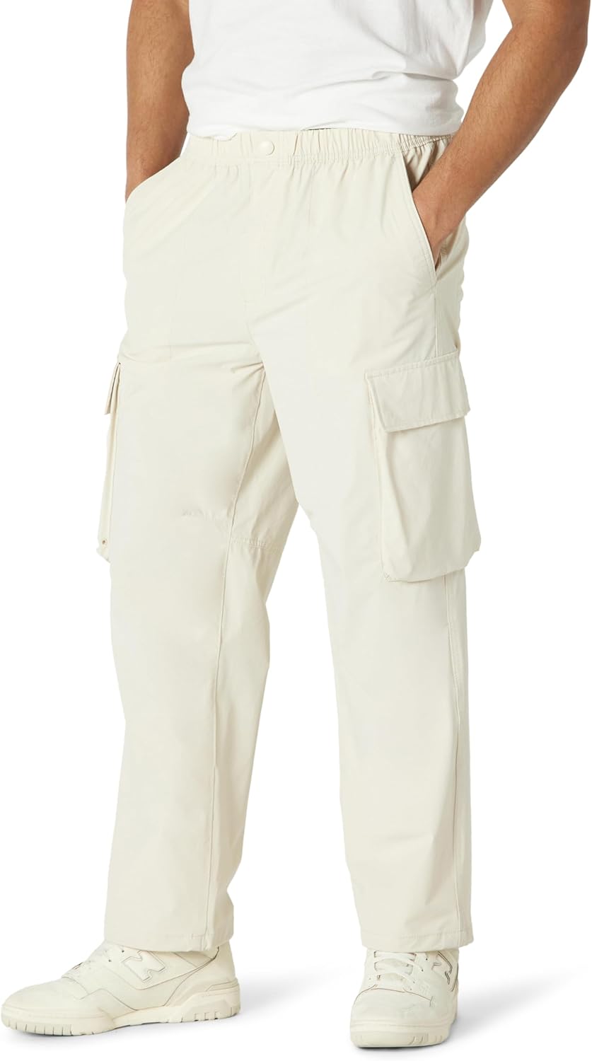 Amazon Essentials Mens Loose-Fit Lightweight Stretch Parachute Pant