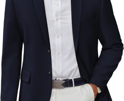 COOFANDY Men’s Casual Blazer Slim Fit Two Button Lightweight Sport Coats Business Suit Jacket