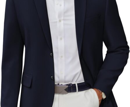 COOFANDY Men’s Casual Blazer Slim Fit Two Button Lightweight Sport Coats Business Suit Jacket