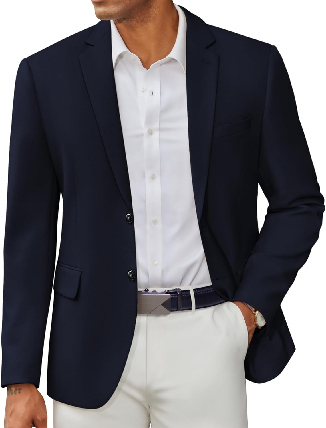 COOFANDY Men’s Casual Blazer Slim Fit Two Button Lightweight Sport Coats Business Suit Jacket