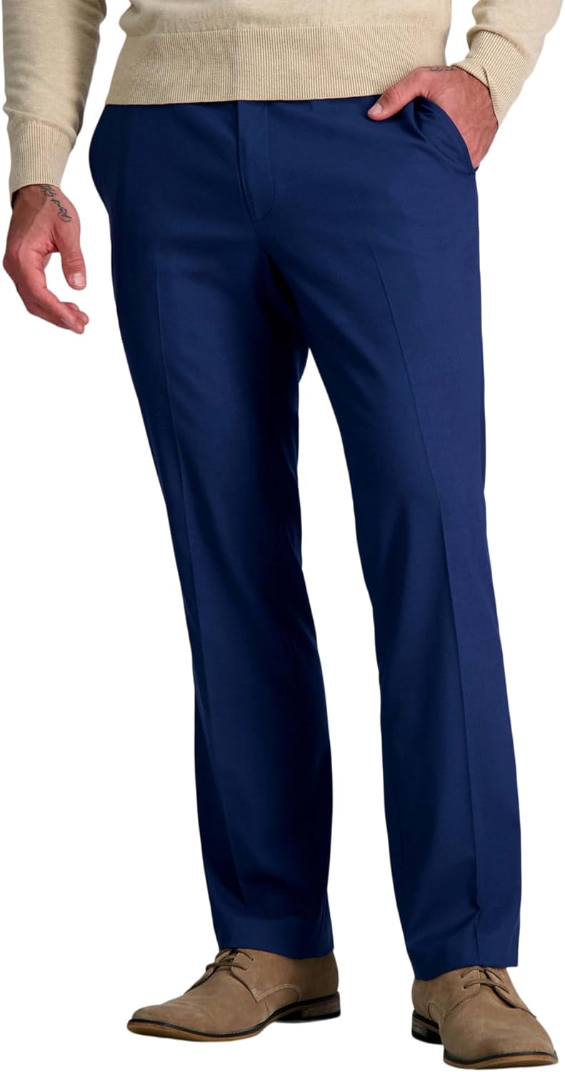 Haggar Men’s Classic Fit Sharkskin Suit Separates-Pant and Jacket
