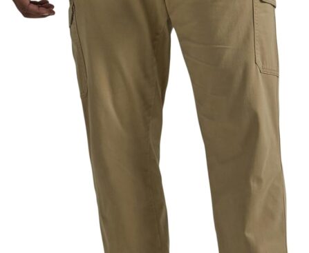 Lee Mens Big & Tall Extreme Motion Twill Cargo Pant