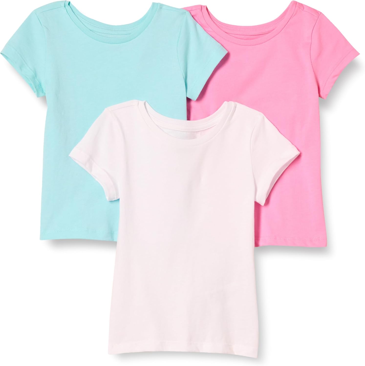 Amazon Essentials Girls Short-Sleeve T-Shirts