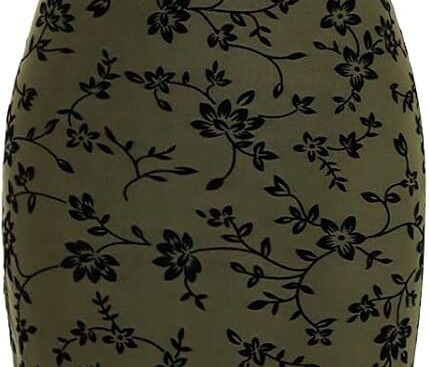 Verdusa Women’s Floral Print Mesh Lettuce Trim Sleeveless Bodycon Long Cami Dress