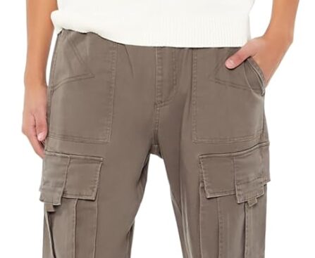 Forever 21 Mens Slim-fit Drawstring Cargo Pants