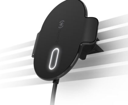 Speck ClickLock VentMount MagSafe Car Mount Charger – Magnetic Phone Holder for Car – iPhone Car Mount