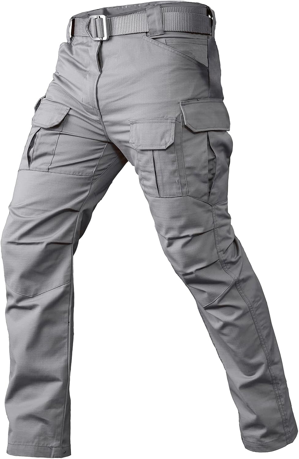 CARWORNIC Gear Men’s Tactical Cargo Pants Waterpoof Lightweight Rip Stop EDC Military Combat Trousers