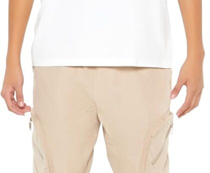 Forever 21 Mens Slim-fit Drawstring Cargo Pants