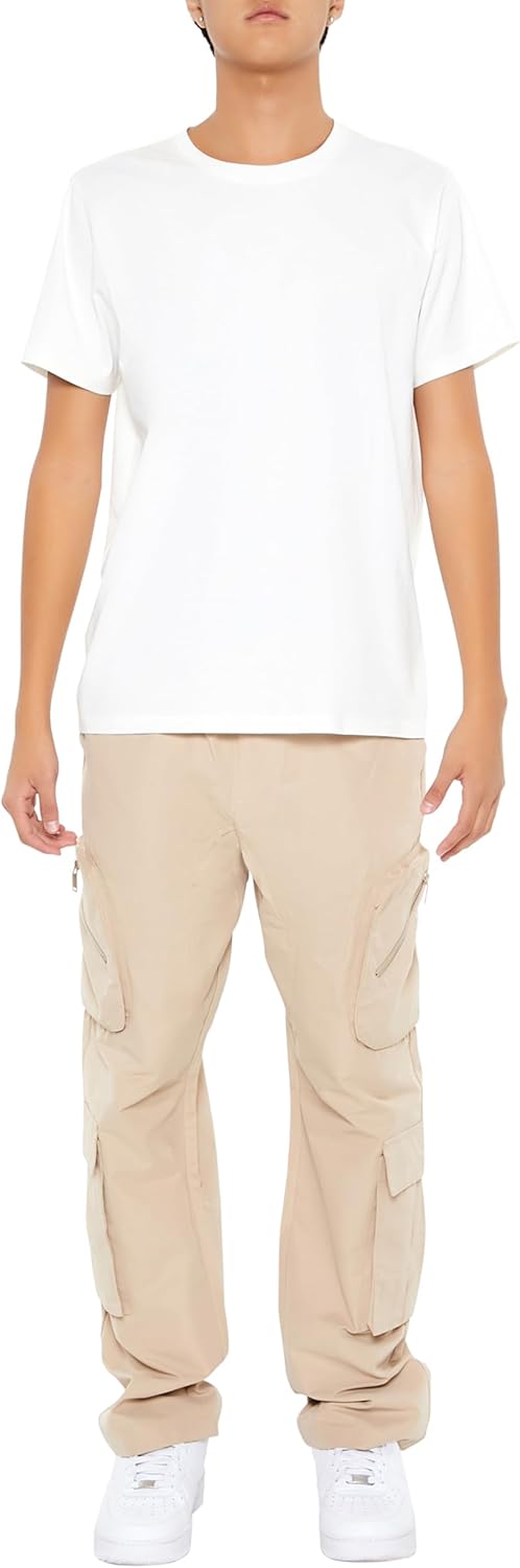 Forever 21 Mens Slim-fit Drawstring Cargo Pants