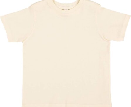 RABBIT SKINS Soft Cotton Toddler T-Shirt Boys Girls | Little Kids Tee| Blank Child Tshirt