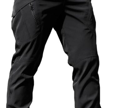 AUTIWITUA Men’s Tactical Cargo Pants Water Resistant Lightweight Hiking Pants Outdoor Work Pants with Multi Pockets(No Belt)
