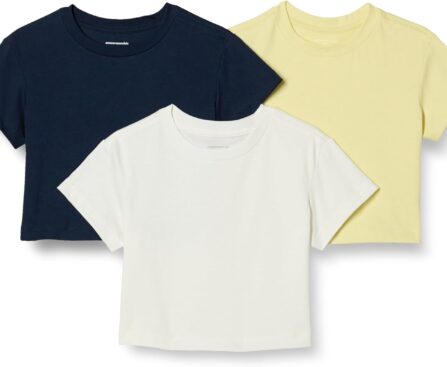 Amazon Essentials Girls Short Sleeve T-Shirts