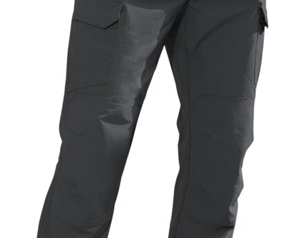 MOURCE Men’s Lightweight Hiking Pants Quick Dry – Water Resistant Outdoor Cargo Pants for Men 7 Pockets