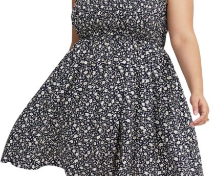 Torrid Women’s Plus Size Dress – Smocked Tube Mini Dress