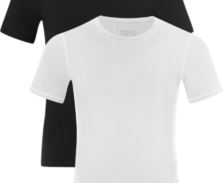 Boys Compression Shirt Short Sleeve Youth Athletic Undershirt Kids Base Layer T-Shirt for Football Basketball